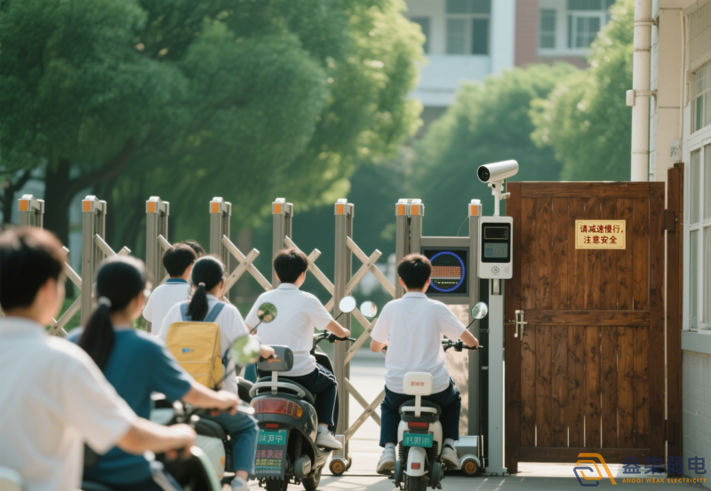 門禁擺閘如何防止電瓶車碰撞？